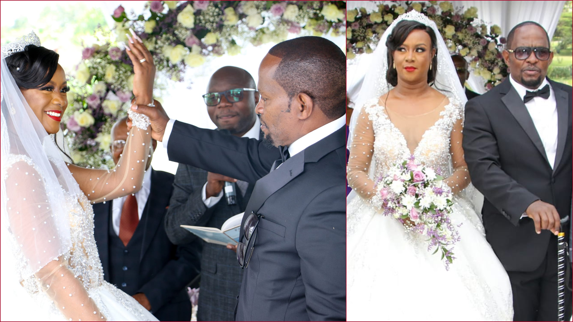 Bramwell Mwololo tied the knot in Nairobi.